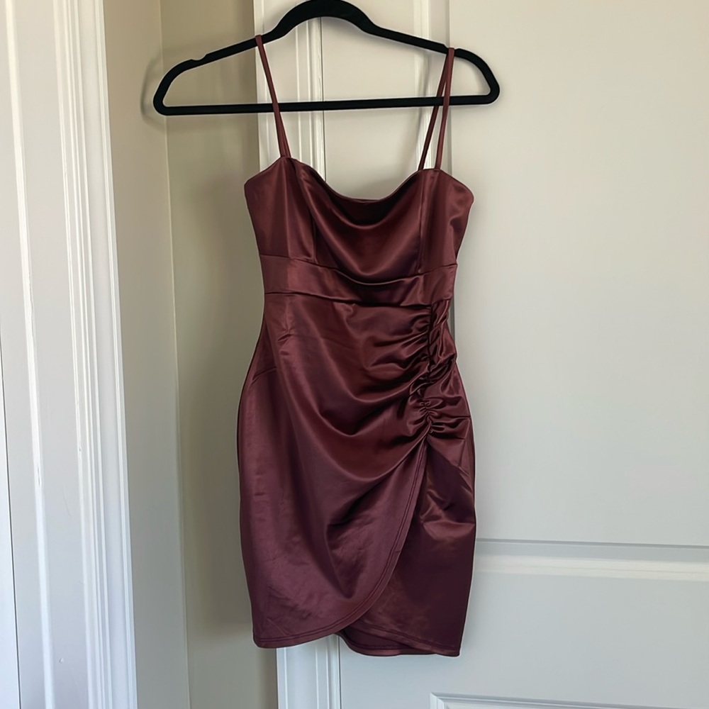 Copper Windsor bodycon dress